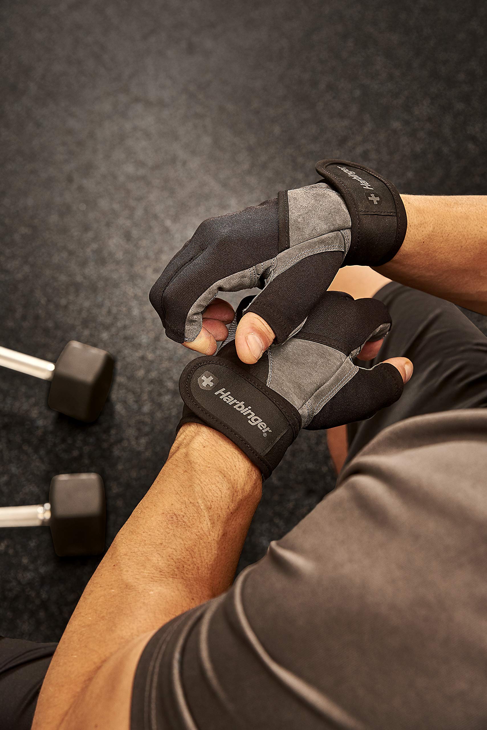 Harbinger BIOFLEX ELITE WRISTWRAP GLOVES SMALL : Amazon.com.au